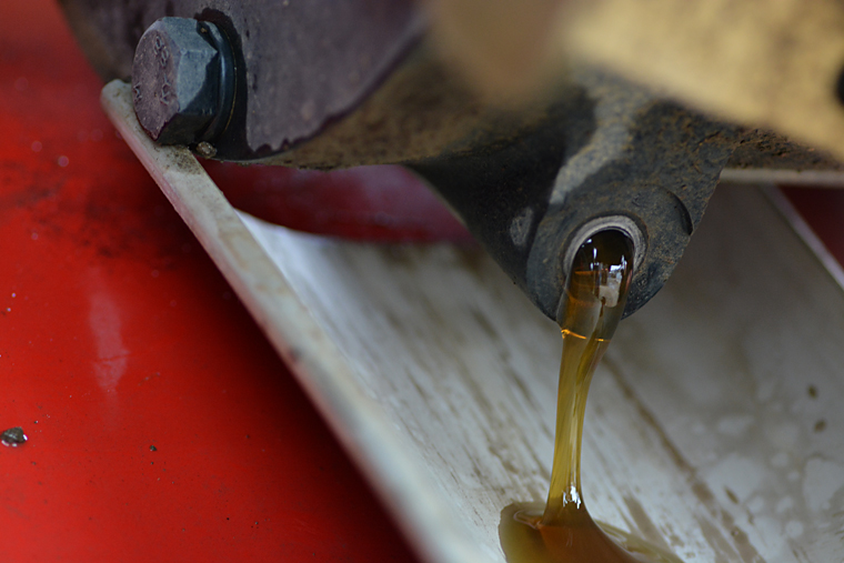 ギアーオイル交換