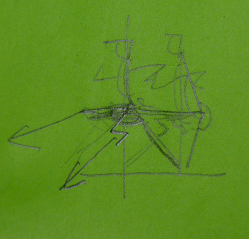 陸上のフォーム図