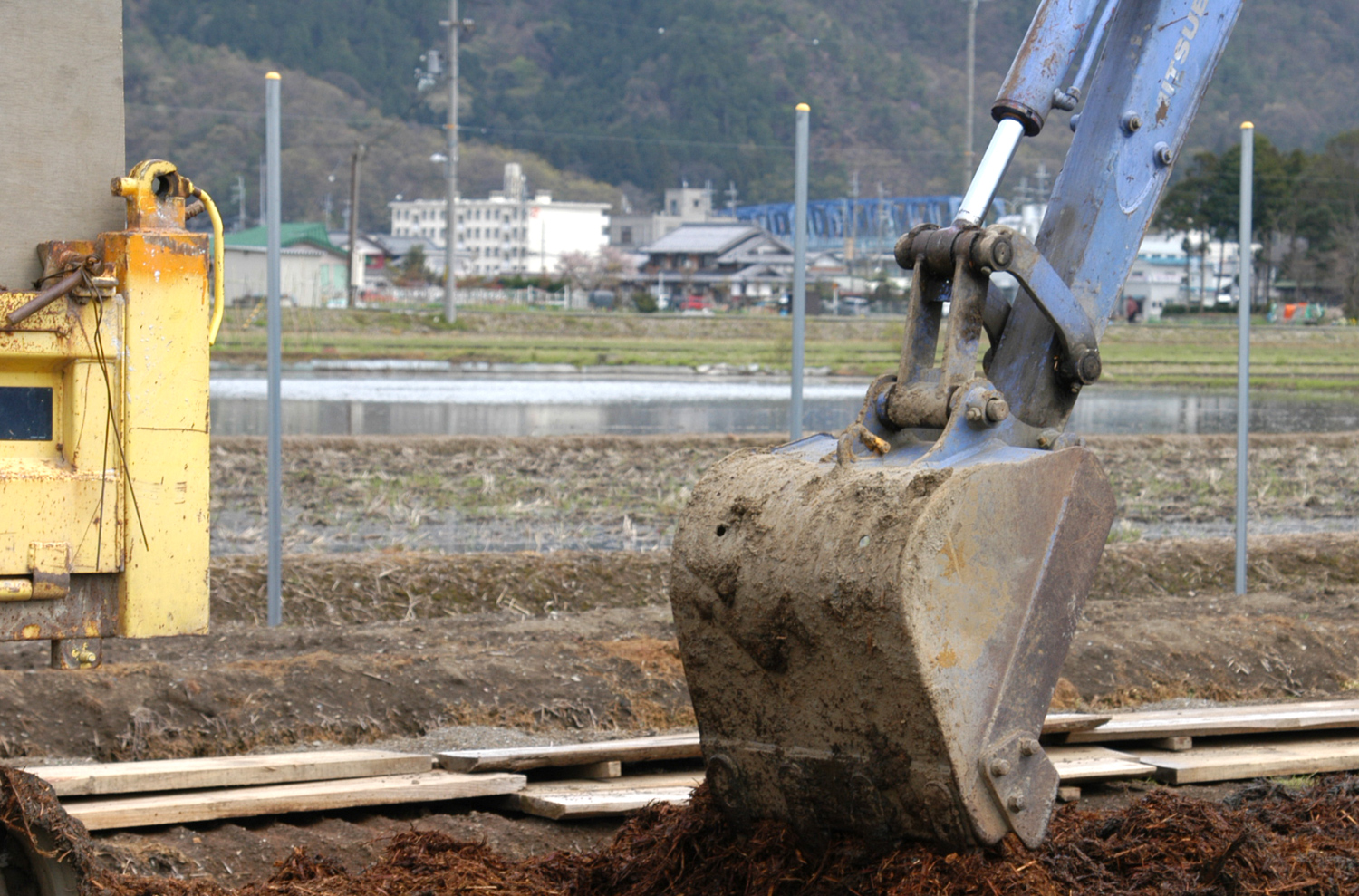 ブルーベリーの資材