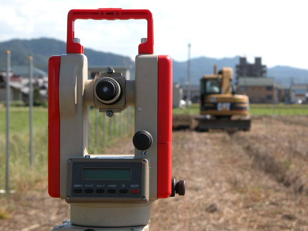 ブルーベリー畑の造成