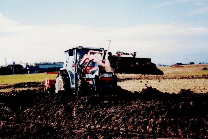 ブルーベリー園造成